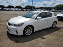 Salvage cars for sale at East Granby, CT auction: 2012 Lexus CT 200