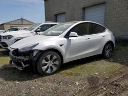 Salvage cars for sale at North Billerica, MA auction: 2022 Tesla Model Y