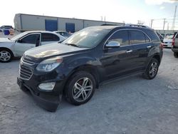 Chevrolet Equinox ltz salvage cars for sale: 2016 Chevrolet Equinox LTZ