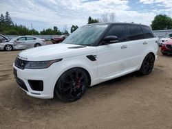 Salvage cars for sale from Copart Bowmanville, ON: 2021 Land Rover Range Rover Sport HST