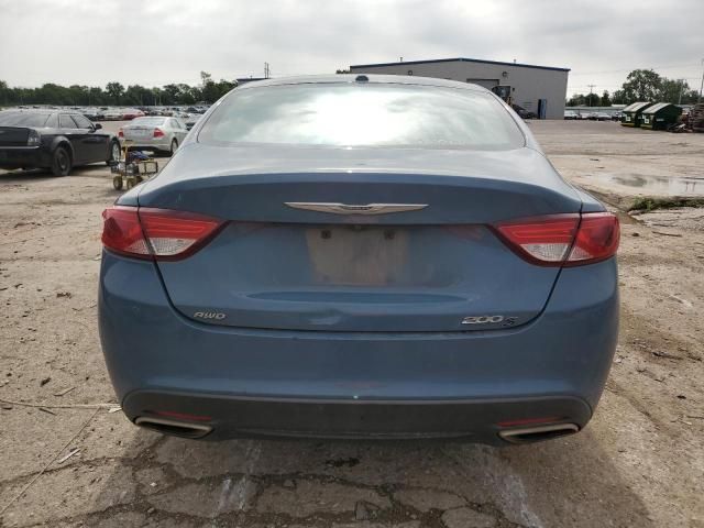 2015 Chrysler 200 S