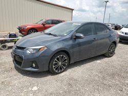 Salvage cars for sale at Temple, TX auction: 2015 Toyota Corolla L