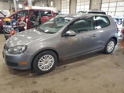 Volkswagen Golf salvage cars for sale: 2010 Volkswagen Golf