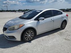 Salvage cars for sale at Arcadia, FL auction: 2016 KIA Forte LX