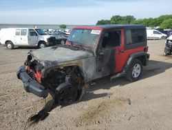 Salvage cars for sale at Davison, MI auction: 2018 Jeep Wrangler Sport