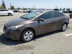 KIA Vehiculos salvage en venta: 2017 KIA Forte LX