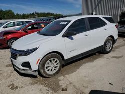 Salvage cars for sale at Franklin, WI auction: 2022 Chevrolet Equinox LS