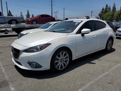 Salvage cars for sale from Copart Rancho Cucamonga, CA: 2015 Mazda 3 Grand Touring