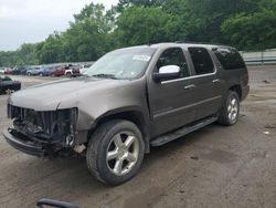 Salvage cars for sale from Copart Ellwood City, PA: 2011 Chevrolet Suburban K1500 LTZ