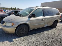 Salvage cars for sale at Mentone, CA auction: 2003 Chrysler Town & Country