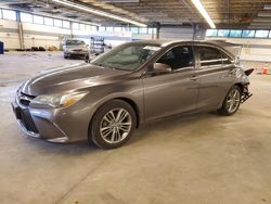 Salvage cars for sale at Wheeling, IL auction: 2015 Toyota Camry LE