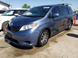 Toyota salvage cars for sale: 2015 Toyota Sienna LE