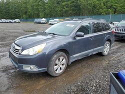 Salvage cars for sale at Graham, WA auction: 2011 Subaru Outback 2.5I Premium