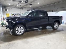 Salvage cars for sale at Candia, NH auction: 2022 Chevrolet Silverado LTD K1500 Custom