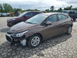 Chevrolet salvage cars for sale: 2019 Chevrolet Cruze LS