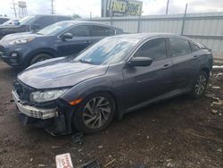 Salvage cars for sale from Copart Chicago Heights, IL: 2017 Honda Civic EX
