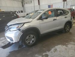 Salvage cars for sale at Franklin, WI auction: 2016 Honda CR-V LX