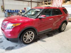 Vehiculos salvage en venta de Copart Sikeston, MO: 2012 Ford Explorer Limited