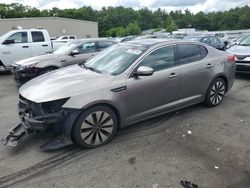 Salvage cars for sale at Exeter, RI auction: 2012 KIA Optima SX