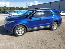 Salvage cars for sale at Apopka, FL auction: 2013 Ford Explorer XLT