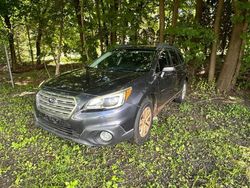 Salvage cars for sale at New Britain, CT auction: 2015 Subaru Outback 2.5I Premium