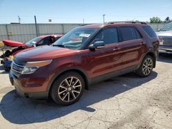 Salvage cars for sale from Copart Dyer, IN: 2015 Ford Explorer XLT