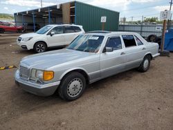 Vehiculos salvage en venta de Copart Colorado Springs, CO: 1987 Mercedes-Benz 300 SDL