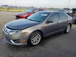 Salvage cars for sale at Woodhaven, MI auction: 2011 Ford Fusion SEL