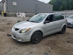 Salvage cars for sale at West Mifflin, PA auction: 2004 Pontiac Vibe