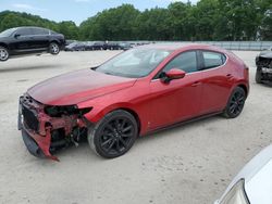 Salvage cars for sale at North Billerica, MA auction: 2019 Mazda 3 Premium