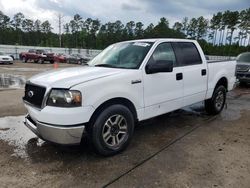Salvage cars for sale at Harleyville, SC auction: 2007 Ford F150 Supercrew