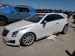 Salvage cars for sale at Grand Prairie, TX auction: 2016 Cadillac ATS