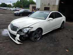 Salvage cars for sale at New Britain, CT auction: 2008 Mercedes-Benz S 550