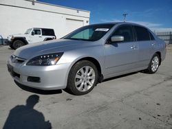 Salvage cars for sale at Farr West, UT auction: 2006 Honda Accord EX
