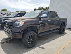 Salvage cars for sale at Sacramento, CA auction: 2019 Toyota Tundra Crewmax 1794