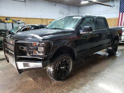 Salvage cars for sale at Kincheloe, MI auction: 2017 Ford F150 Supercrew