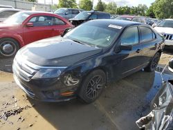 Salvage cars for sale from Copart Lansing, MI: 2011 Ford Fusion S