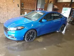 Salvage cars for sale at Ebensburg, PA auction: 2015 Dodge Dart SXT