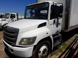Salvage trucks for sale at Colton, CA auction: 2017 Hino 258 268