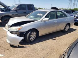 Toyota Camry Vehiculos salvage en venta: 2004 Toyota Camry LE