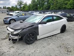 Salvage cars for sale at auction: 2018 Honda Civic SI