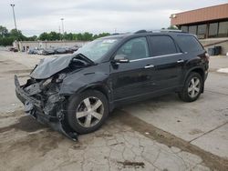 Salvage cars for sale at Fort Wayne, IN auction: 2012 GMC Acadia SLT-2