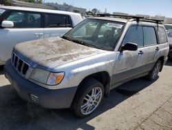 Salvage cars for sale at Martinez, CA auction: 2002 Subaru Forester L