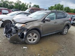 Salvage cars for sale from Copart Baltimore, MD: 2015 Toyota Rav4 XLE