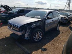 Vehiculos salvage en venta de Copart Elgin, IL: 2017 Jeep Cherokee Sport