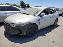 Carros salvage a la venta en subasta: 2017 Hyundai Elantra SE