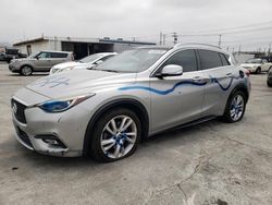 Carros salvage a la venta en subasta: 2017 Infiniti QX30 Base