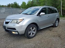 Salvage cars for sale from Copart Bowmanville, ON: 2011 Acura MDX