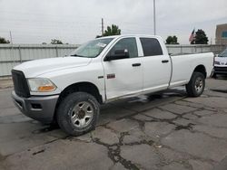 Vehiculos salvage en venta de Copart Littleton, CO: 2012 Dodge RAM 2500 ST