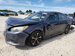 Salvage cars for sale at West Warren, MA auction: 2016 Subaru Legacy 2.5I Limited